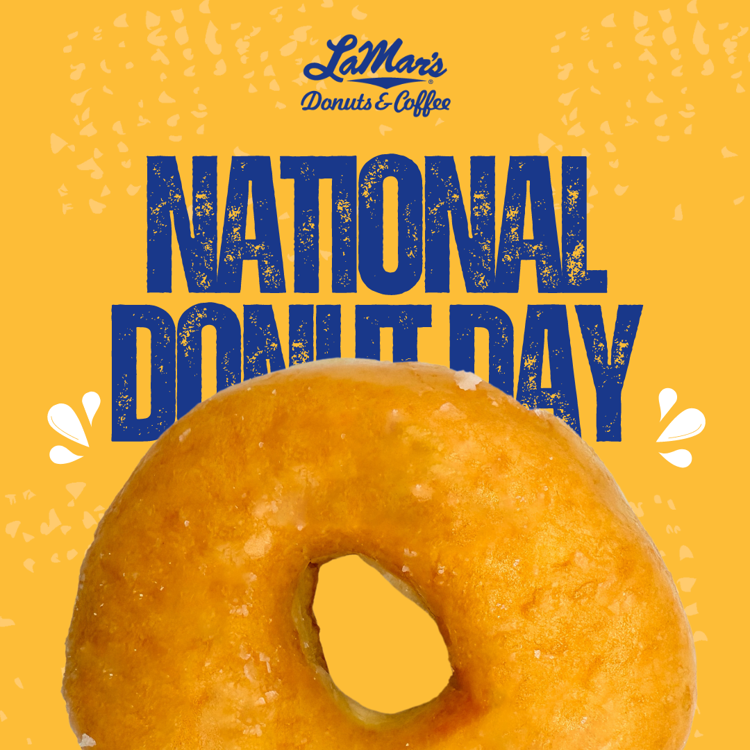 LaMar's Donuts National Donut Day